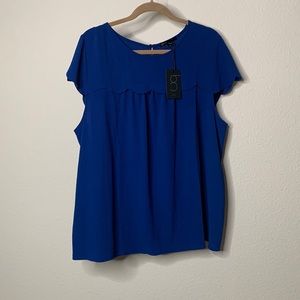 Gibson Cap Sleeve Top size 1X - NWT